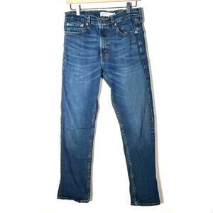 Levi's dark wash S51 straight leg jeans size 32 B58